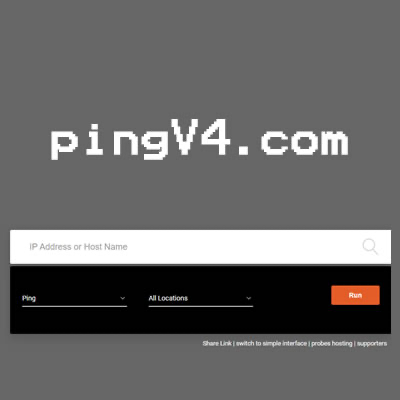 pingv4.com